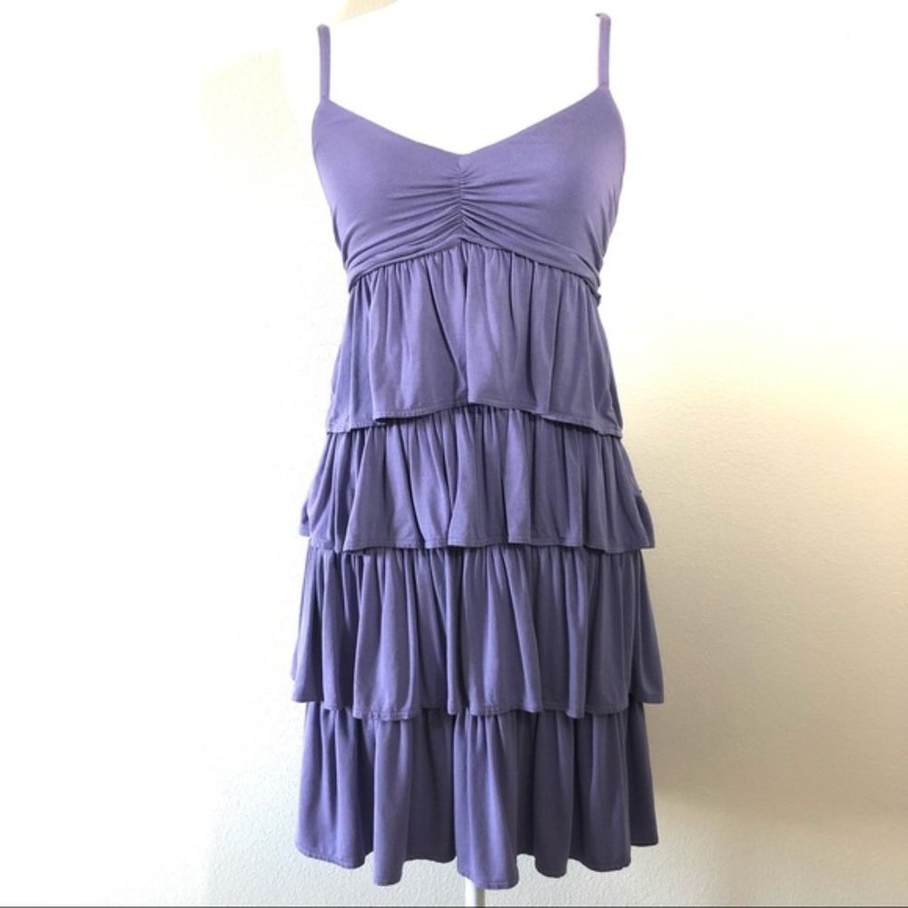 J. Crew Lavender Tiered Sundress (S)